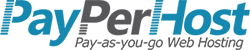 PayPerHost.com PPay as you go web hosting